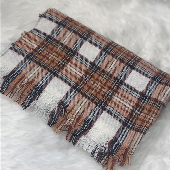 Plaid H&M Blanket Scarf